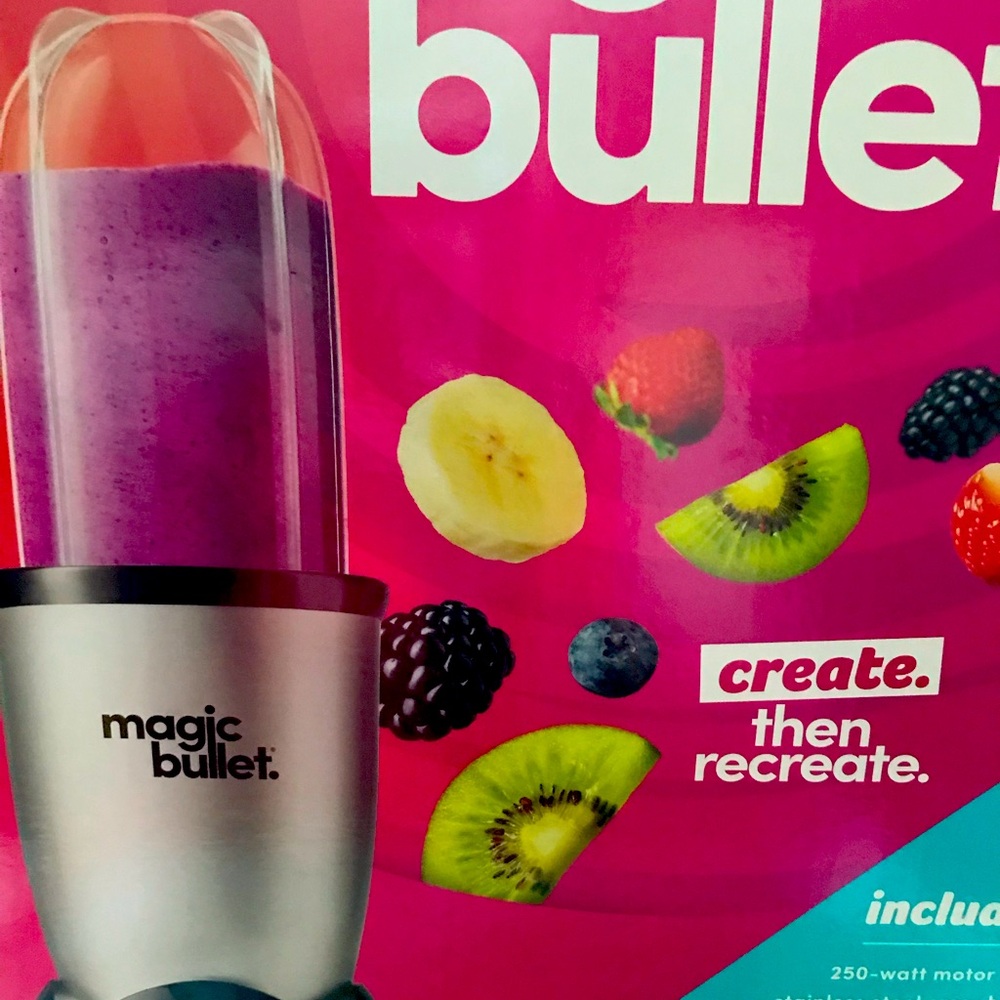 Magic bullet mixer chop blender kitchen small appliance health